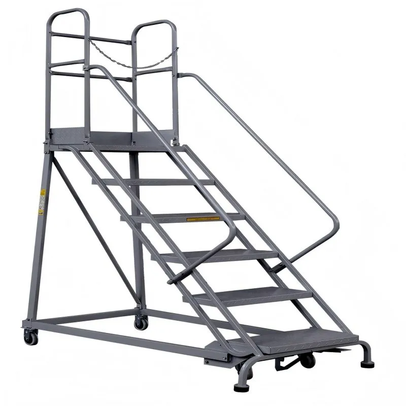 Промышленная стремянка для склада на заказ из холоднокатаной стали/нержавеющей стали